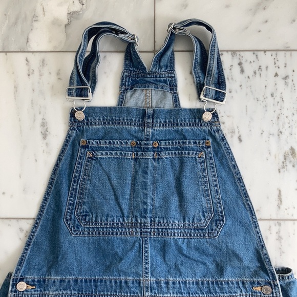 NWT Gap Relaxed Denim Overalls - Picture 3 of 16
